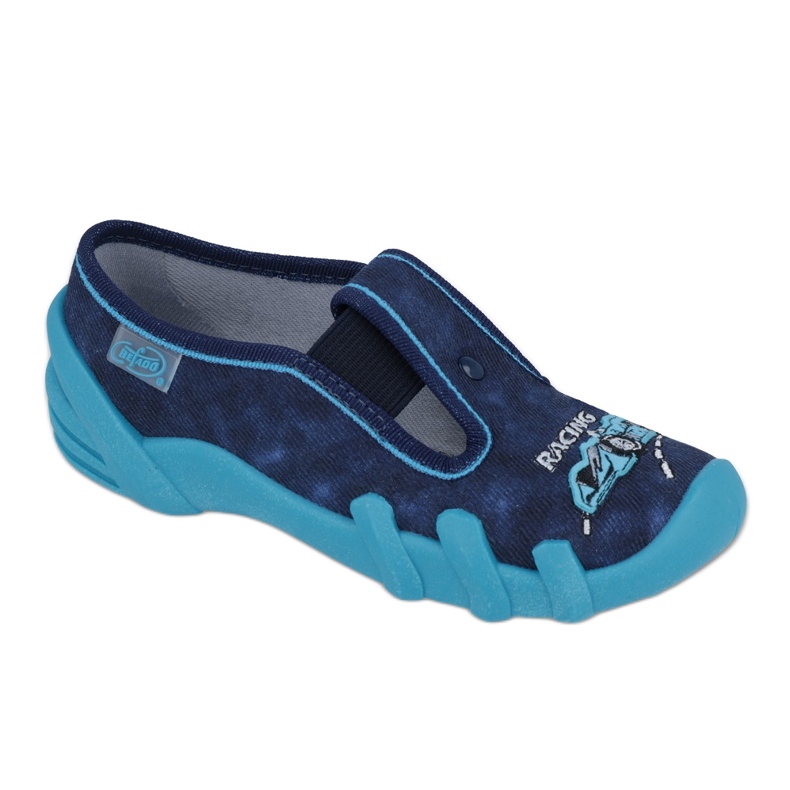 Dětské pantofle Befado 290x173 Navy Blue modrý
