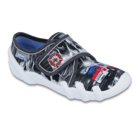 Dětské boty Befado 273X240 černý šedá červený