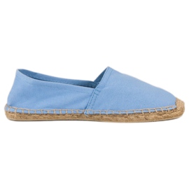 Světle modré espadrilky modrý