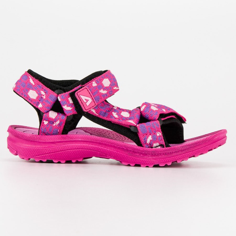 American Club Látkové americké sandály růžový