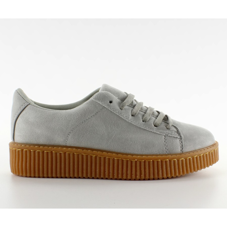 Creepers na gumové podrážce K-95 LT šedá