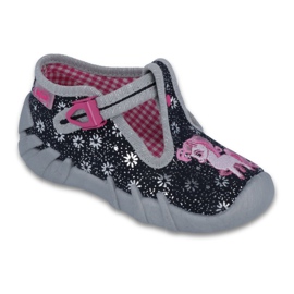Dětské boty Befado 110P328 černý šedá