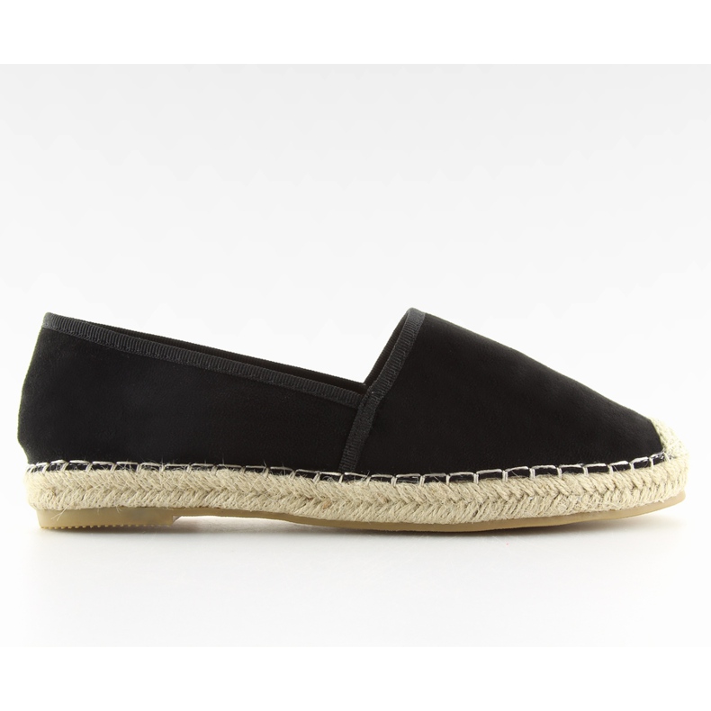 Klasické černé espadrilky BB05P černá