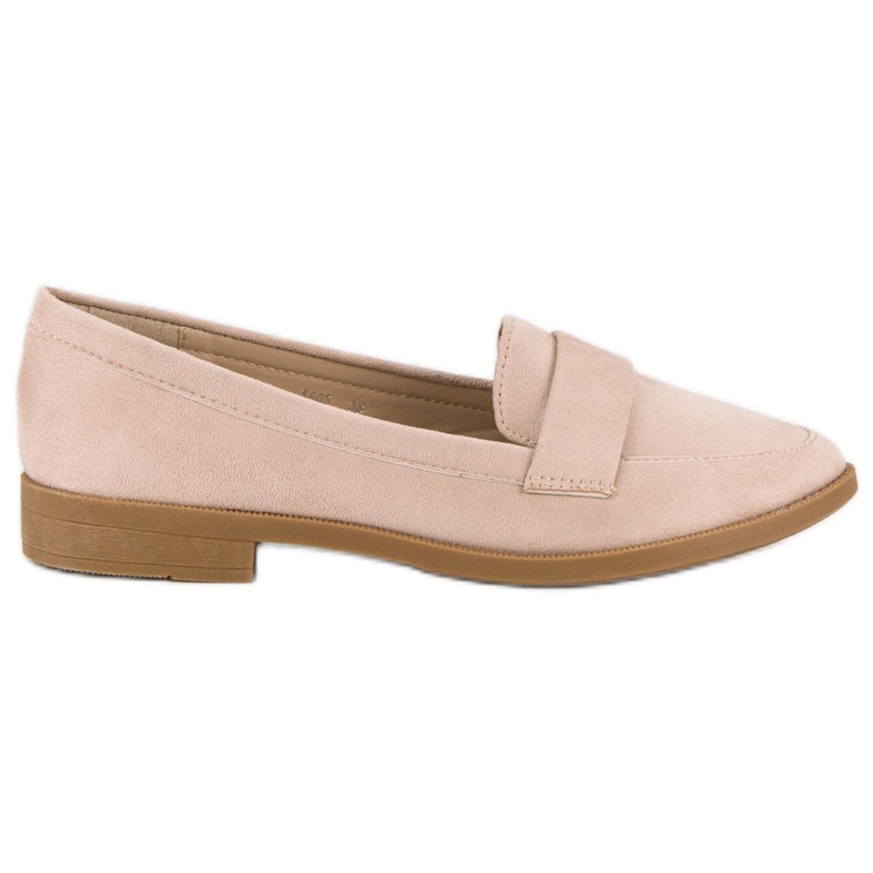 Small Swan Semišové mokasíny hnědý