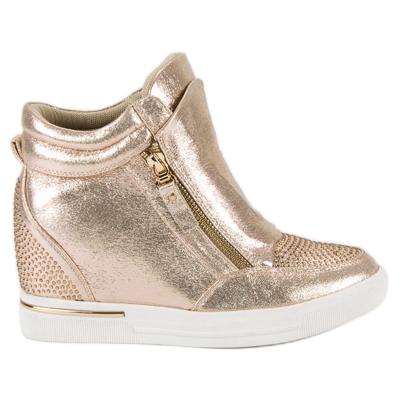 Stylové tenisky, tenisky žlutá vícebarevný