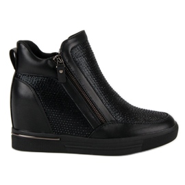 Tenisky Na Zipu černý