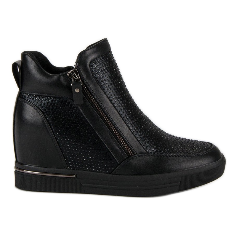 Tenisky Na Zipu černá Tenisky Na Zipu černá