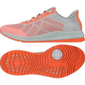 Tréninkové boty Adidas Gymbreaker Bounce W BB0983 bílý pomerančový