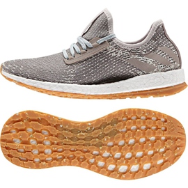 Běžecké boty adidas PureBoost X Atr W šedá