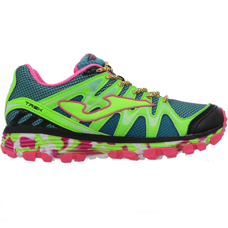 Běžecké boty Joma Trek Lady W Tk.Trels-611 vícebarevný zelená