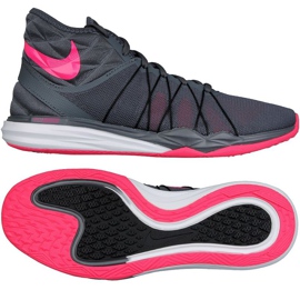 Tréninková bota Nike Dual Fusion Tr Hit Mid W 852442-002 fialová šedá