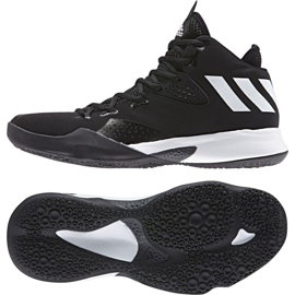 Basketbalové boty adidas Dual Threat 2017 M BY4182 černý