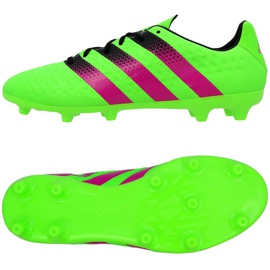 Kopačky adidas Ace 16.3 FG / AG M zelený