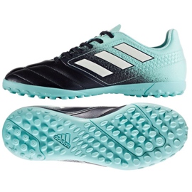 Kopačky Adidas Ace 17.4 Tf Jr S77121 vícebarevný modrý