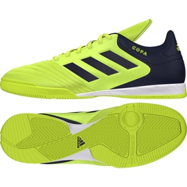 Sálová obuv adidas Copa 17.3 In M S77147 zelený