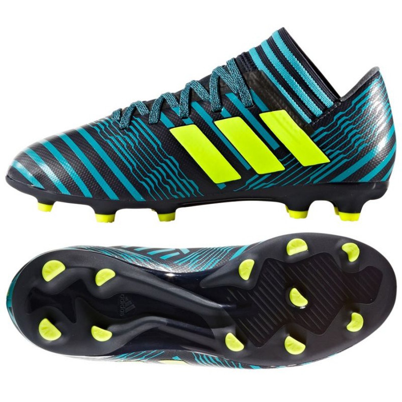 Kopačky Adidas Nemeziz 17.3 Fg Jr. modrý