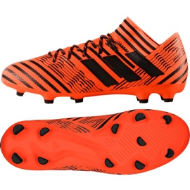 Kopačky Adidas Nemeziz 17,3 Fg M S80604 pomerančový pomerančový