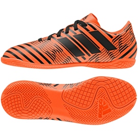 Sálová obuv adidas Nemeziz 17.4 In Jr S82467 vícebarevný pomerančový