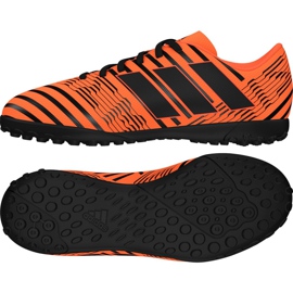 Kopačky Adidas Nemeziz 17.4 Tf Jr S82471 pomerančový pomerančový