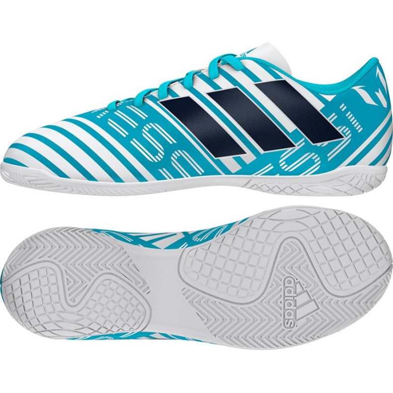 Sálová obuv adidas Nemeziz Messi 17.4 modrý