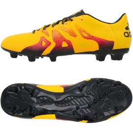 Kopačky adidas X 15.3 FG / AG M pomerančový