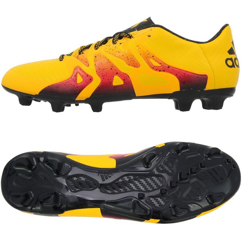 Kopačky adidas X 15.3 FG / AG M oranžový