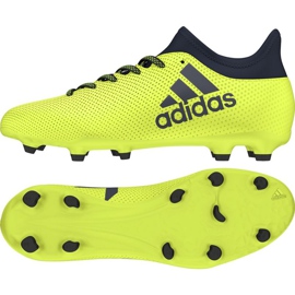 Kopačky adidas X 17.3 Fg Jr ł sv