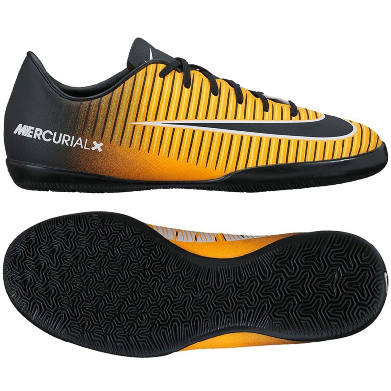 Nike Kopačky MercurialX Victory Vi Ic Jr 831947-801 oranžový vícebarevný