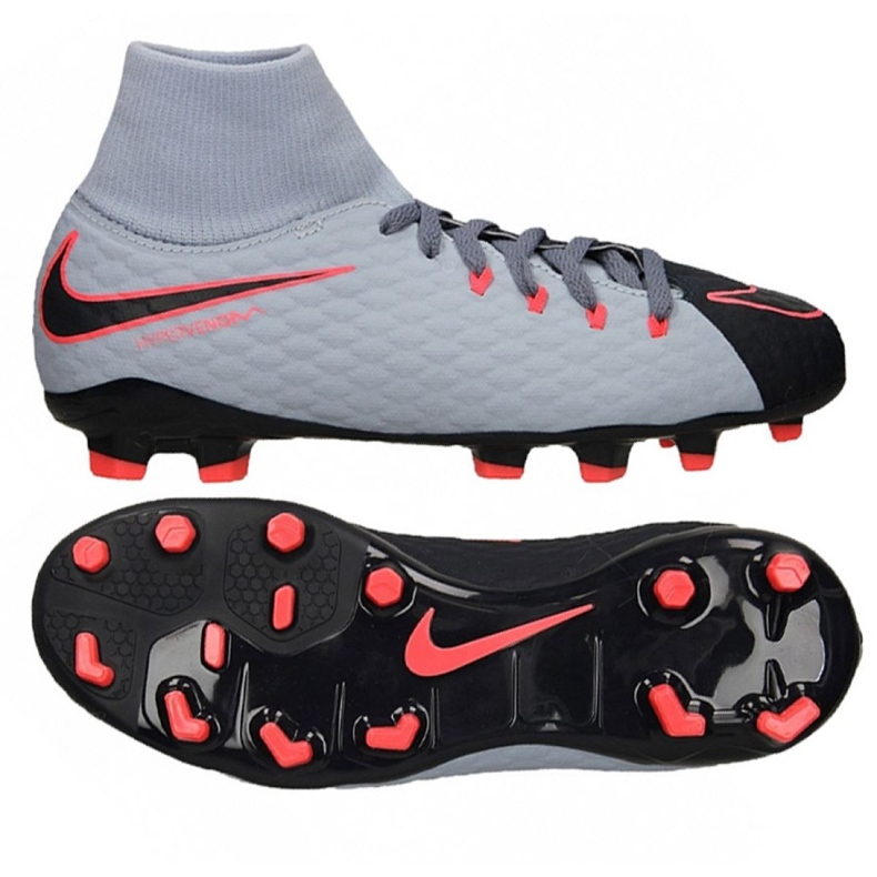 Nike Hypervenom Phelon 3 Df Fg Jr 917772-400 vícebarevný modrý