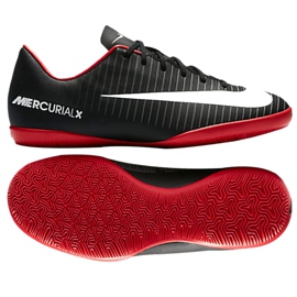 Sálová obuv Nike Mercurial Vapor Xi Ic Jr 831947-002 černý černý