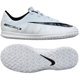 Sálová obuv Nike MercurialX Victory CR7 Ic Jr 852495-401 bílý