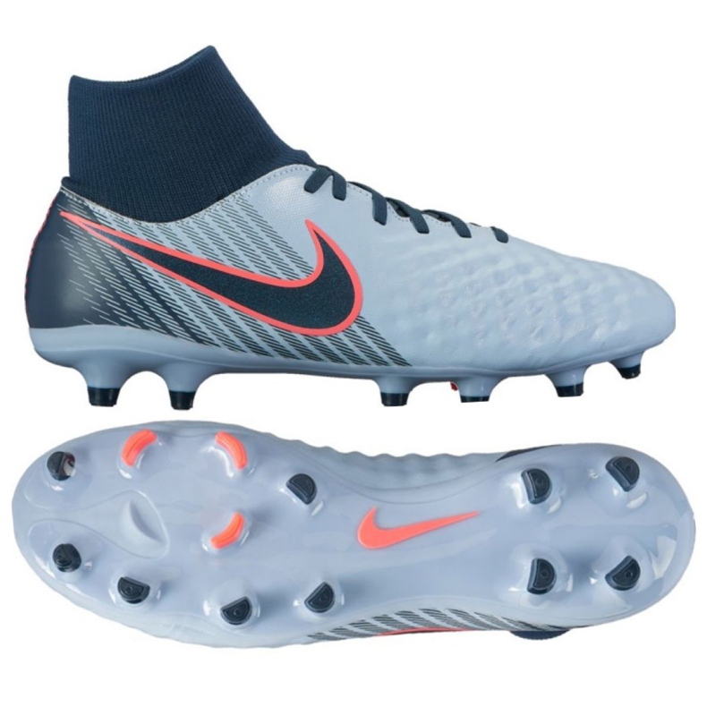 Kopačky Nike Magista Onda Ii Df Fg M 917787-400 modrý modrý