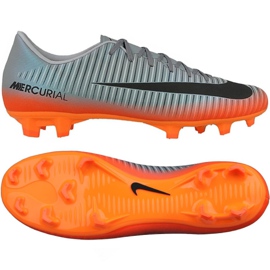 Kopačky Nike Mercurial Victory Vi CR7 Fg M 852528-001 vícebarevný šedá