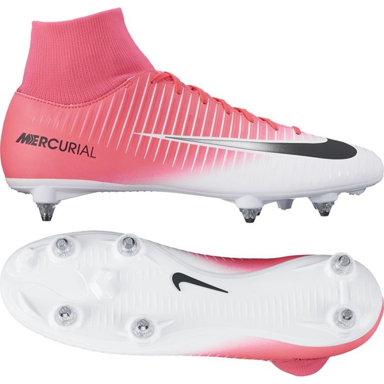 Kopačky Nike Mercurial Victory VI DF SG M 903610-601 růžový