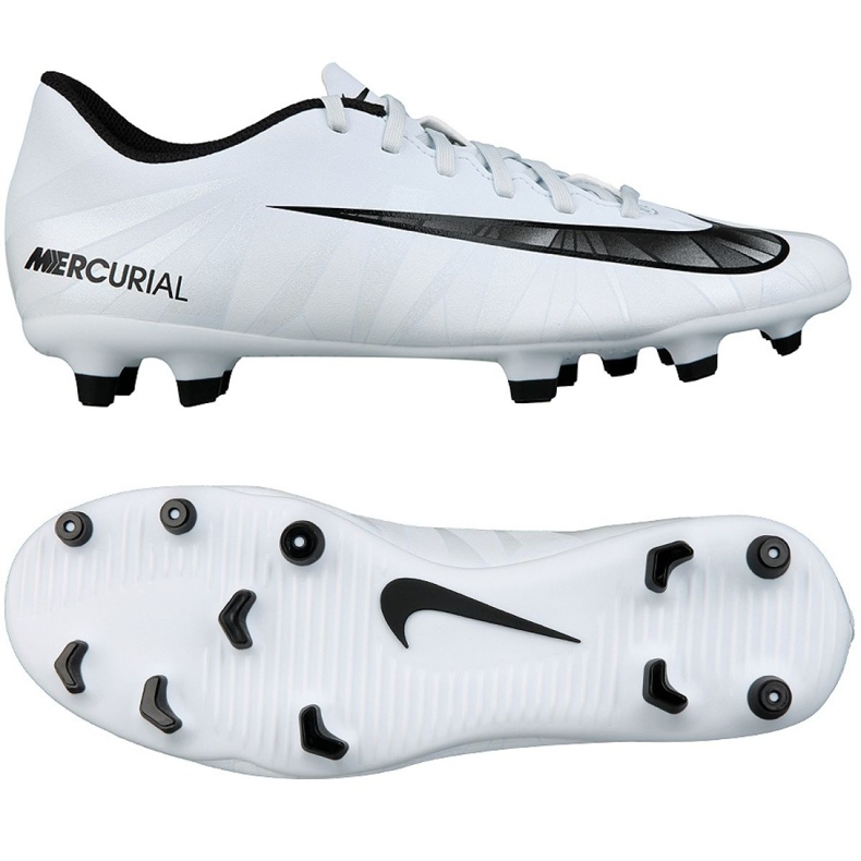 Kopačky Nike Mercurial Vortex Iii CR7 Fg M 852535-401 vícebarevný bílý Kopačky Nike Mercurial Vortex Iii CR7 Fg M 852535-401 vícebarevný bílý