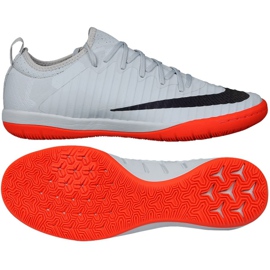 Sálová obuv Nike MercurialX Finale II černý šedá