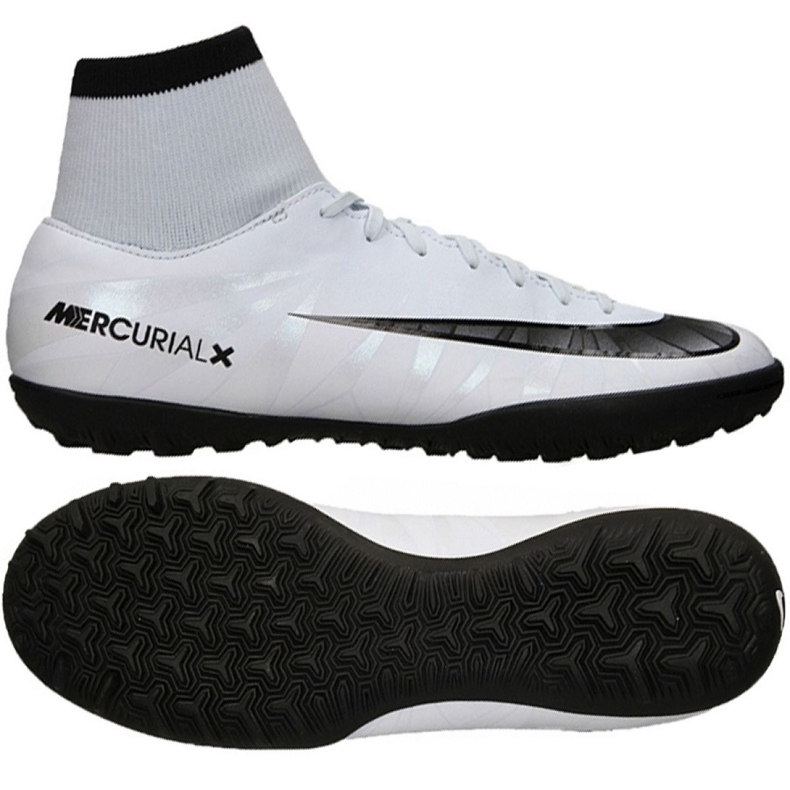 Kopačky Nike MercurialX Victory Vi CR7 Df Tf M 903612-401 bílý bílý