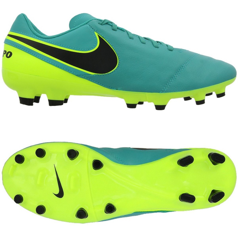 Kopačky Nike Tiempo Genio Ii Fg M 819213-307 černá modrý