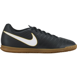 Sálová obuv Nike TiempoX Rio Iv Ic M 897769-002 černý černý