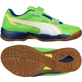 Sálová obuv Puma Vellum Iii V Jr 102662 06 zelená Sálová obuv Puma Vellum Iii V Jr 102662 06 zelená