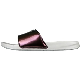 Pantofle Nike Sportswear Benassi Just Do It Vytisknout W 618919-013 béžový hnědý