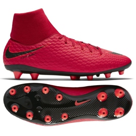 Kopačky Nike Hypervenom Phelon červený
