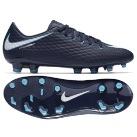 Kopačky Nike Hypervenom Phelon Iii Fg M 852556-414 námořnická modrá námořnická modrá