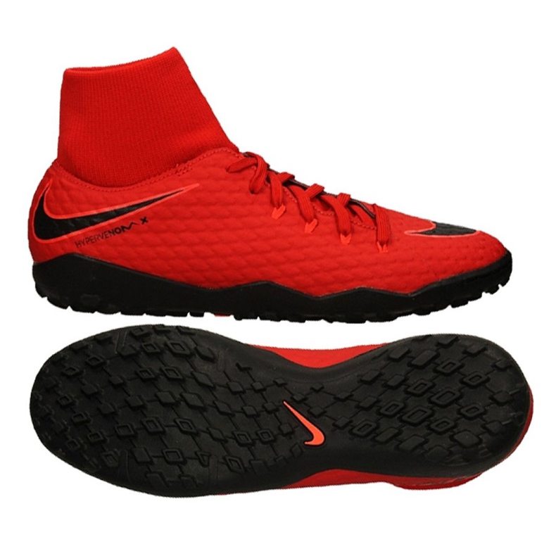 Kopačky Nike Hypervenomx Phelon Iii Df Tf M 917769-616 červené červené Kopačky Nike Hypervenomx Phelon Iii Df Tf M 917769-616 červené červené