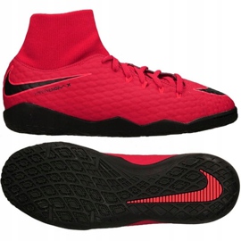 Sálová obuv Nike HypervenomX Phelon červený červený