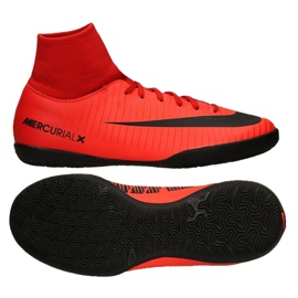 Sálová obuv Nike MercurialX Victory 6 Df Ic Jr 903599-616 červený červený
