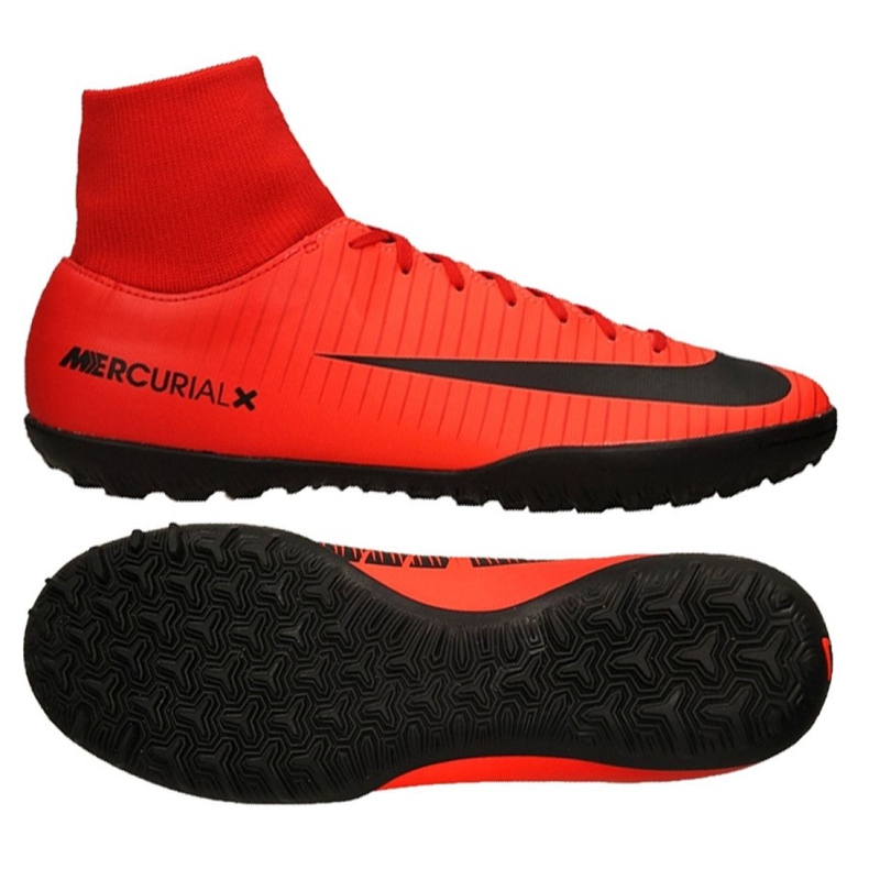 Kopačky Nike MercurialX Victory Vi Df Tf M 903614-616 červené červené