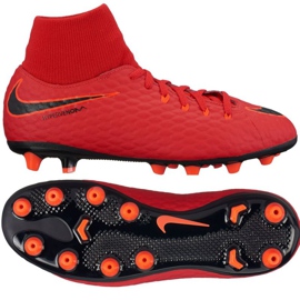 Kopačky Nike Hypervenom Phelon červený