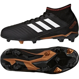 Kopačky Adidas Predator 18.3 FG Jr CP9010 černý