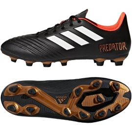 Kopačky Adidas Predator 18.4 FxG M CP9265 černý černý